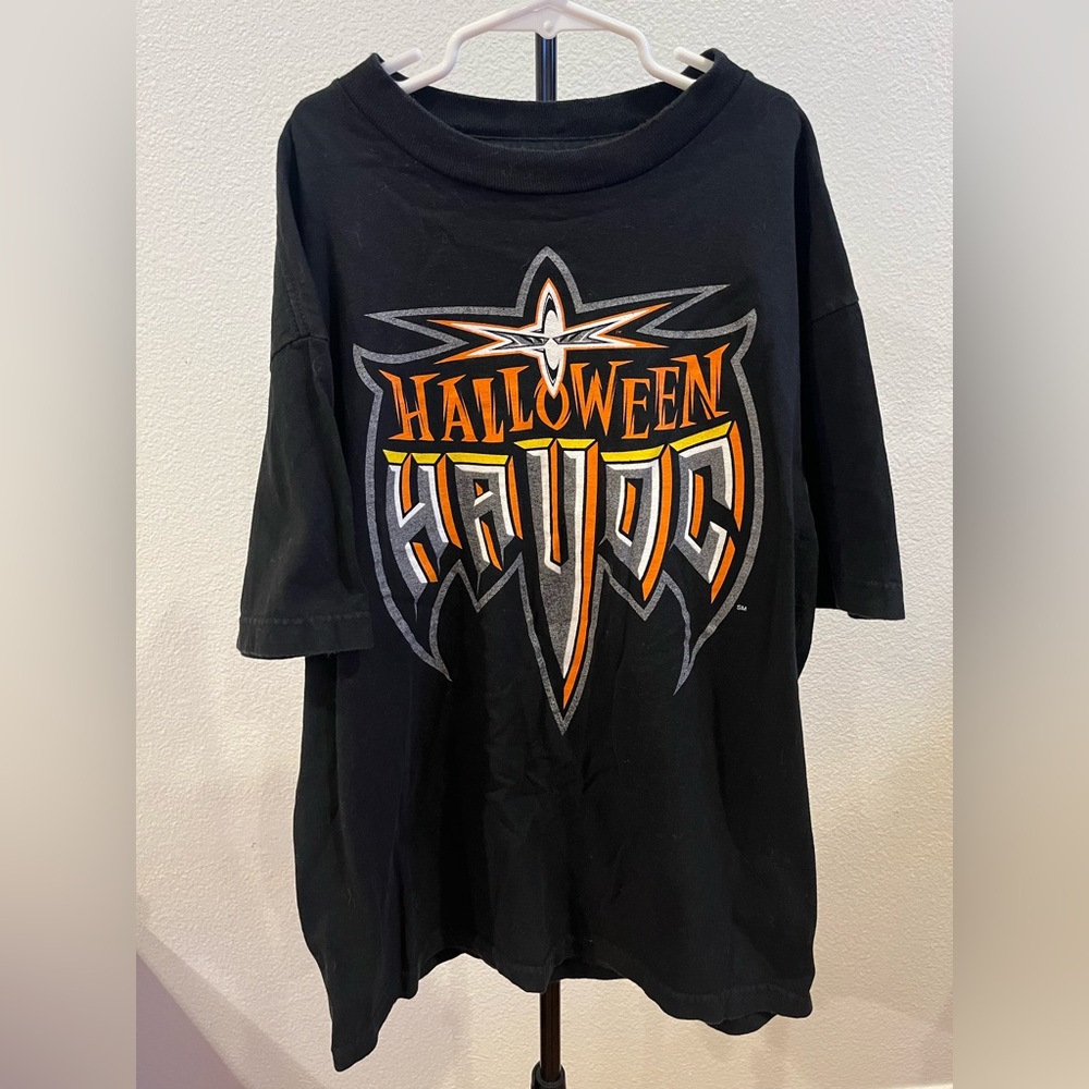 WWE Black and Orange Halloween Havoc Tee